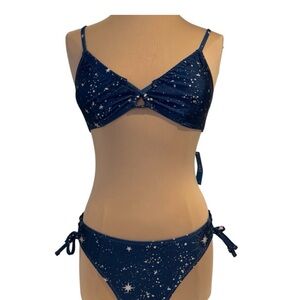 Cupshe Midnight Sky Bikini Set